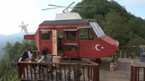 rizelinin dag basina yaptigi lazkopter ilgi odagi oldu lqUjOxt1