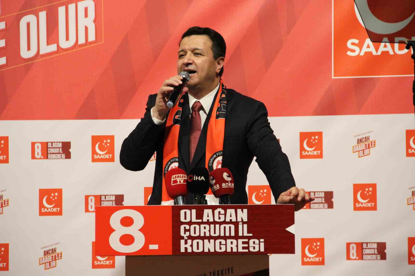 saadet partisi genel baskani arikan yasanabilir bir turkiyeyi yeniden buyuk turkiyeyi ve adil bir aUX6W5HB