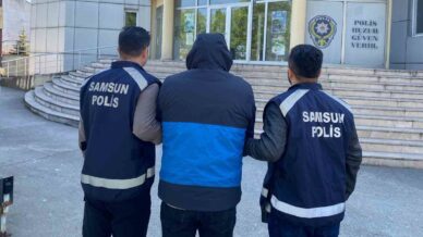 samsunda 18 yil 9 ay hapis cezasi bulunan sahis yakalandi OvShAALq