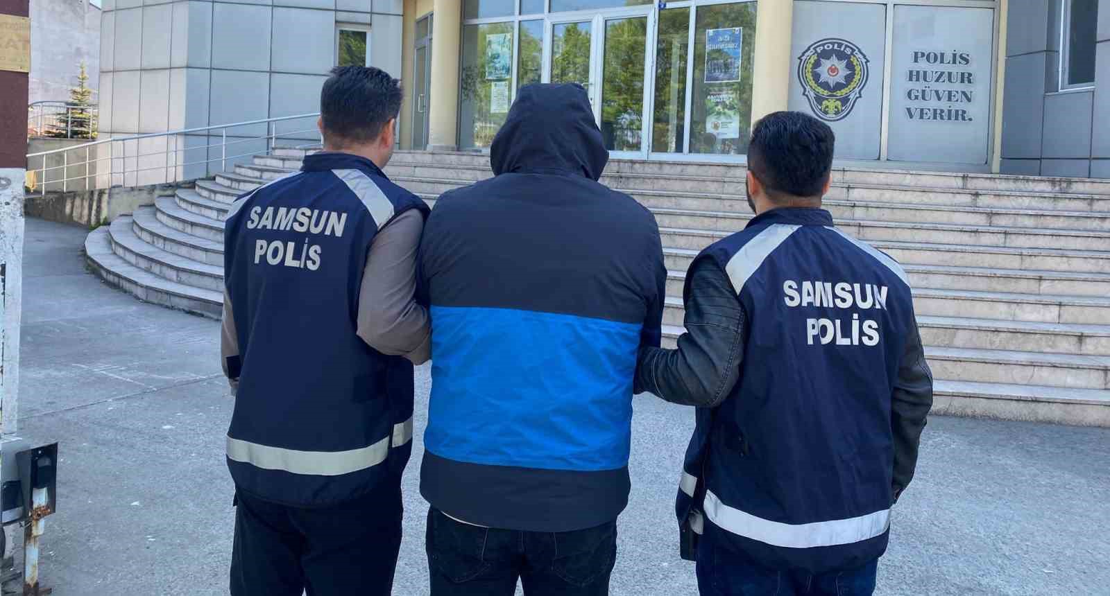samsunda 18 yil 9 ay hapis cezasi bulunan sahis yakalandi OvShAALq