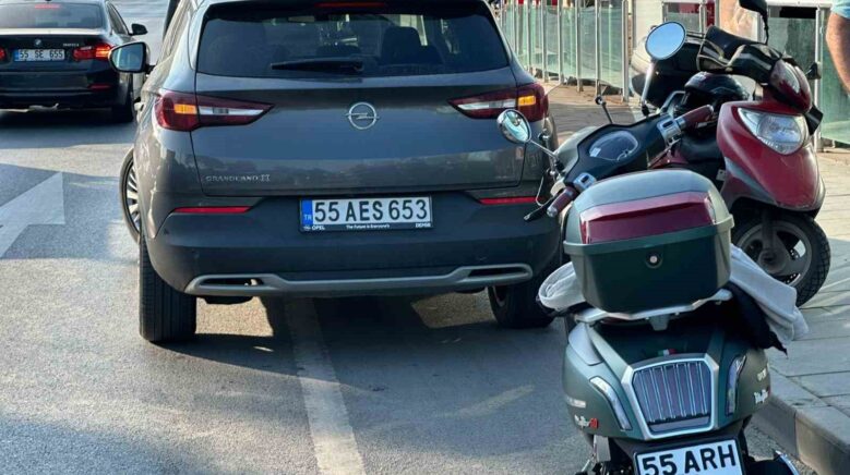 samsunda trafik kazasi 1 yarali EC2rkV1K