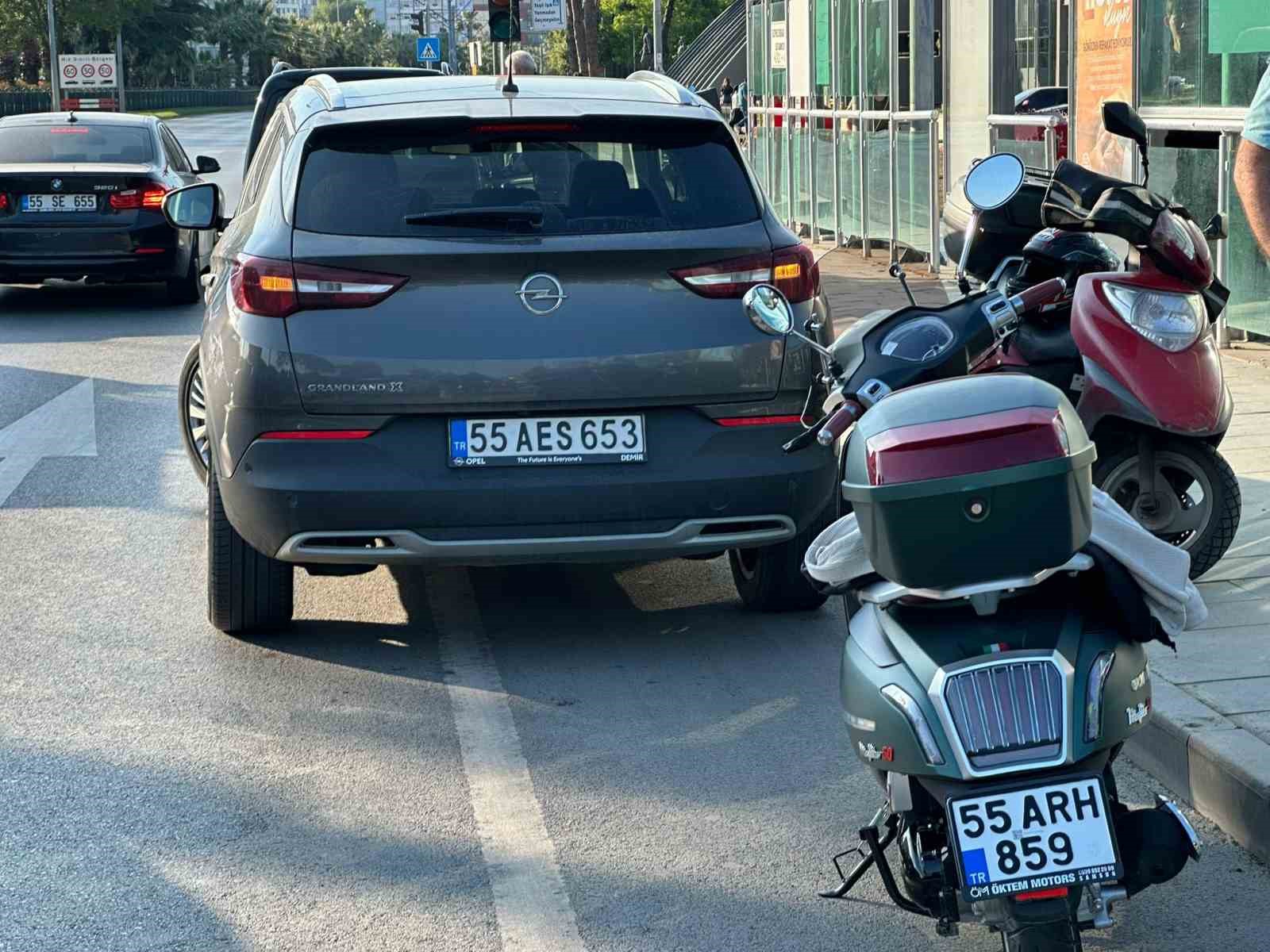samsunda trafik kazasi 1 yarali EC2rkV1K