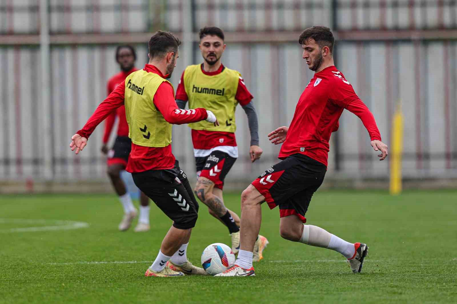 samsunspor eyupspor macinin hazirliklarini surdurdu