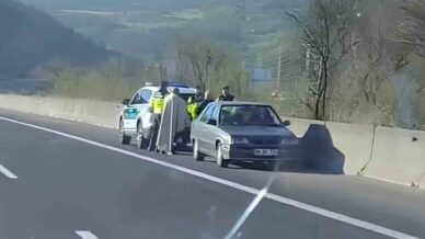 temde kilometrelerce mesafe ters seritten gitti 9 bin tl ceza yedi S1lSuyR4