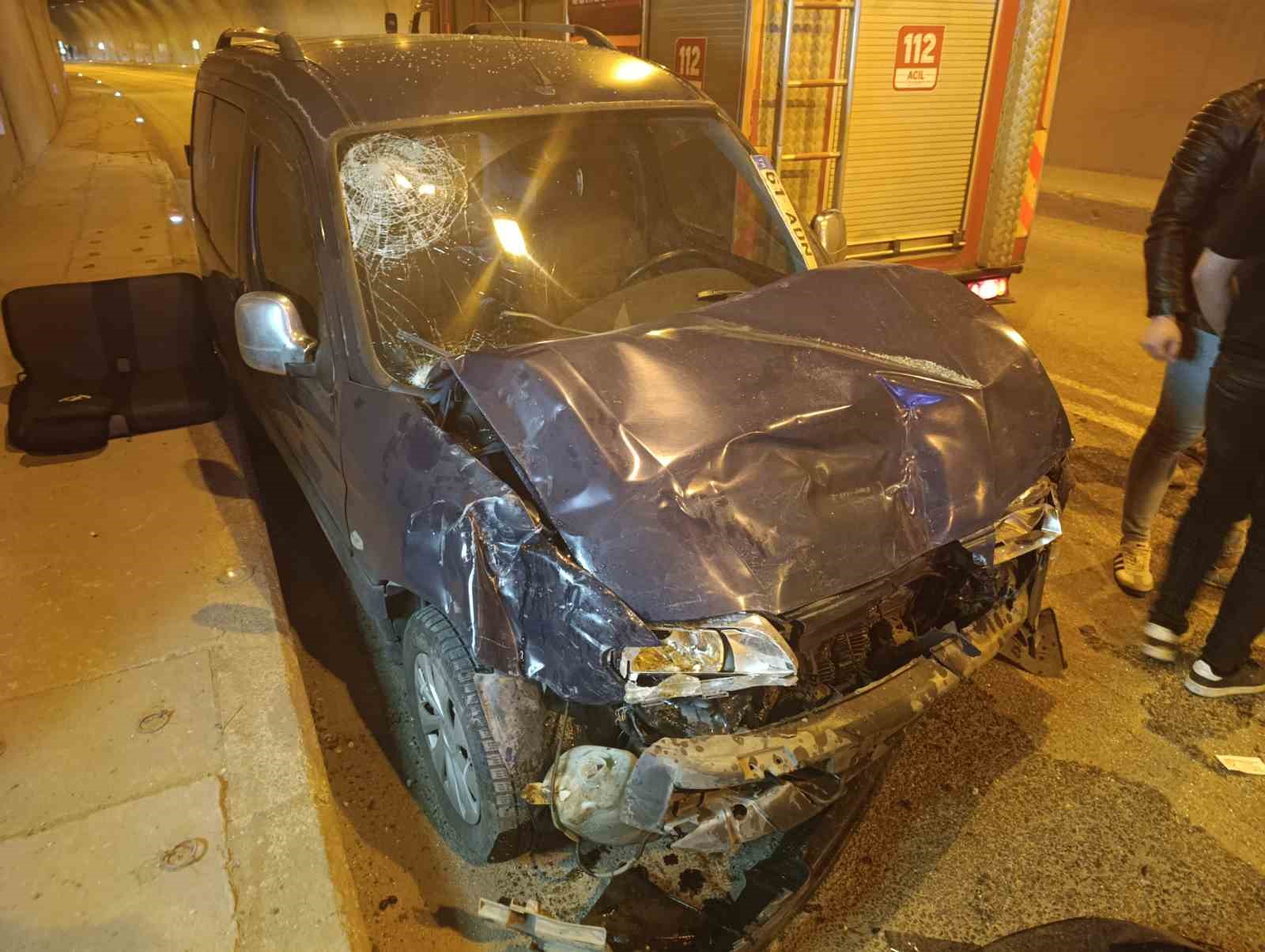 tunelde yapilan sollama kazayla sonuclandi 2si cocuk 5 yarali mMKF8N9I