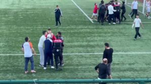 u 15 futbol ligi sampiyonluk macinda saha karisti ga1tFqDN