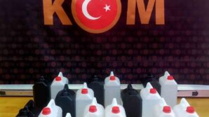 bartinda 90 litre sahte alkol yakalandi JlYE8jC5