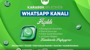 karabuk belediyesi whatsapp kanali acildi F3pXP5q6