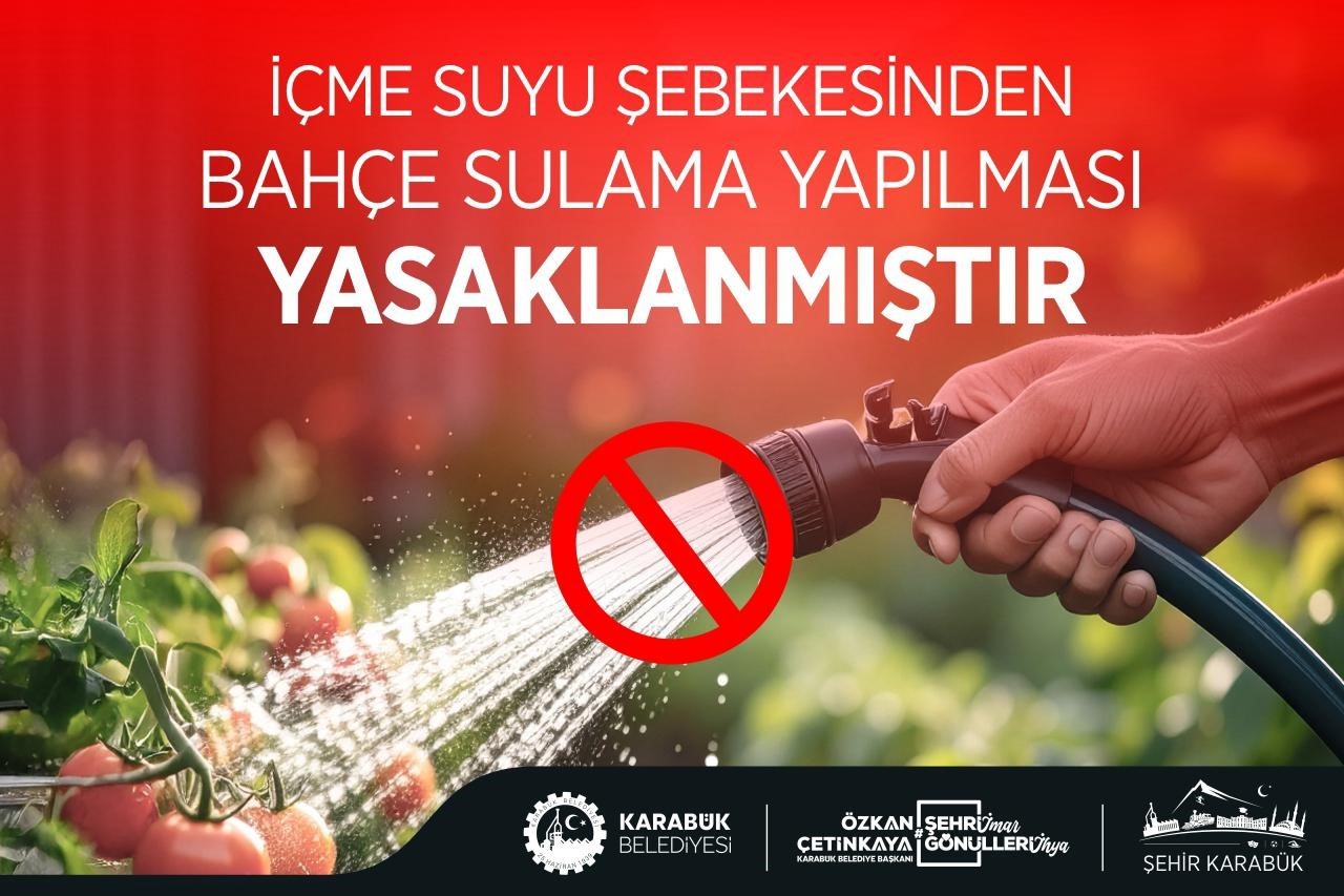 karabukte icme suyu sebekesinden bahce sulama yasaklandi Hd4qpvrB