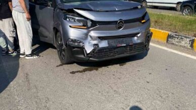 kavsakta zincirleme kaza 1 yarali aFvxwqVz