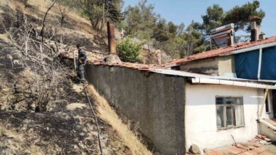 otluk alanda cikan yangin eve sicramadan sonduruldu 4kNVY55w