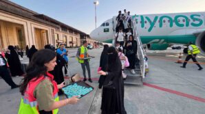 riyaddan rizeye gerceklesen ilk ucus icin karsilama toreni duzenlendi sT5Zfnev