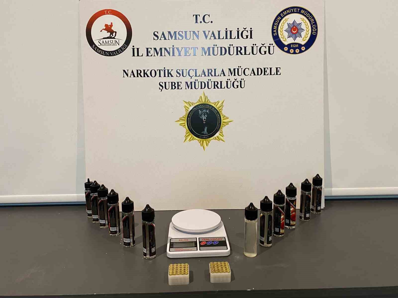 samsun likit esrar ele gecirildi dshZH8Bk