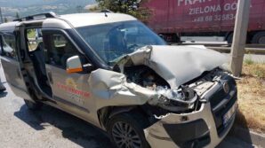 samsunda 4 aracli zincirleme trafik kazasi 1 yarali f4Kzmnqs