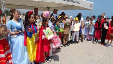 samsunda renkli bilim fuari roket ucurdular projelerini sergilediler ciXrpIvd