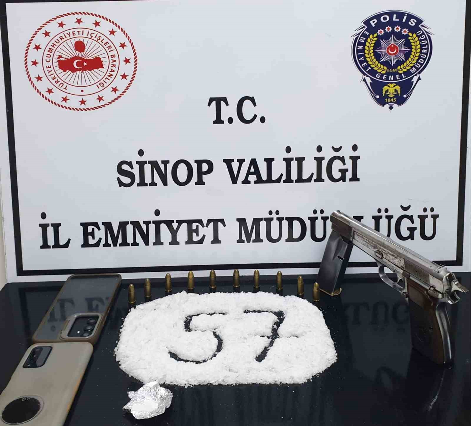 sinopta uyusturucu ve kacak alkol operasyonu EDqcg9tp