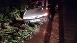 su borusu patladi suruklenen aractaki surucu mahsur kaldi BOaTTIQC