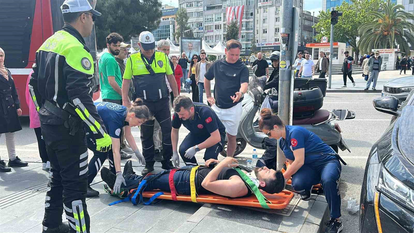 suv tipi arac ile motosiklet carpisti 1 yarali ih1bVhaW