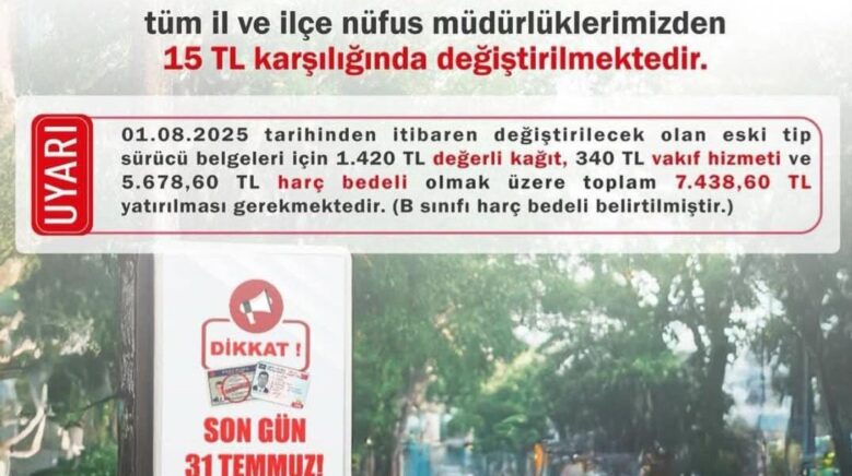 zonguldak valiligi uyardi eski surucu belgeleri 31 temmuzda gecerliligini yitirecek skSt5BmC