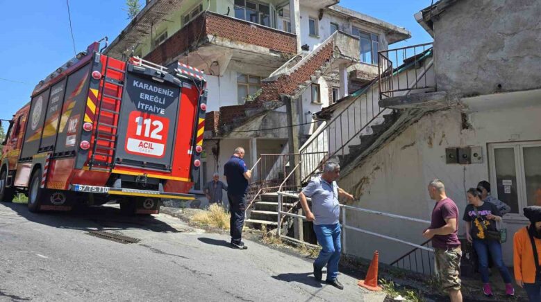 zonguldakin eregli ilcesinde cikan yangin korkuttu sBATnzjj