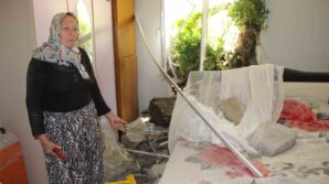 amasyada istinat duvari evin uzerine coktu 2YAmD1aA