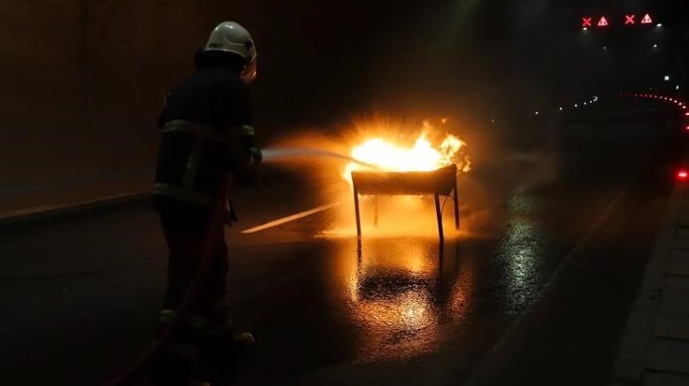 artvinde tuneldeki yangin tatbikati gercegini aratmadi MFtCln4h