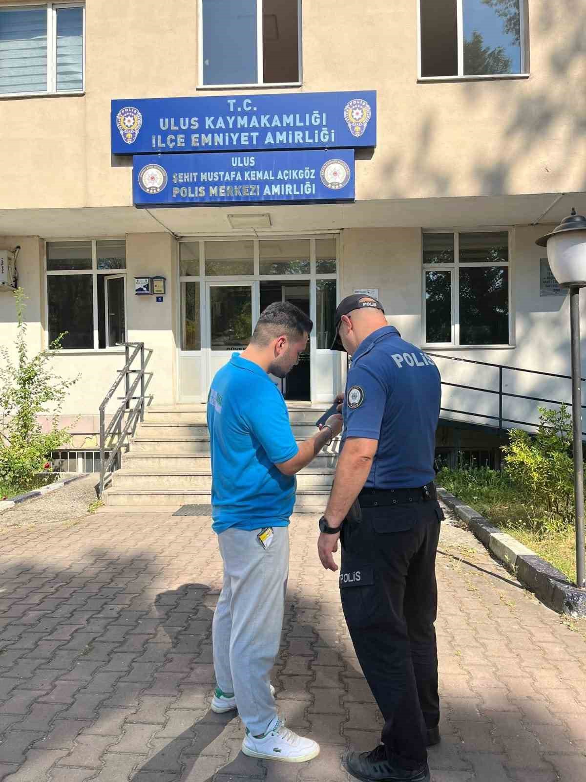 dava acildi mesaji ile dolandirilmaktan polis kurtardi