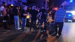 elektrikli bisiklet ile motosiklet carpisti 1 agir yarali 1FuJhMC7