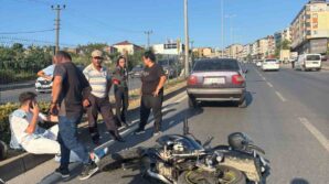 ereglide motosiklet kazasi 1 yarali lp1L2ZSq