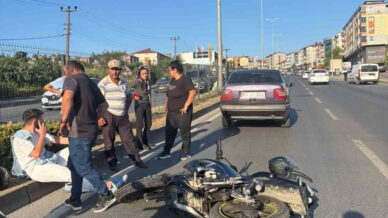 ereglide motosiklet kazasi 1 yarali lp1L2ZSq