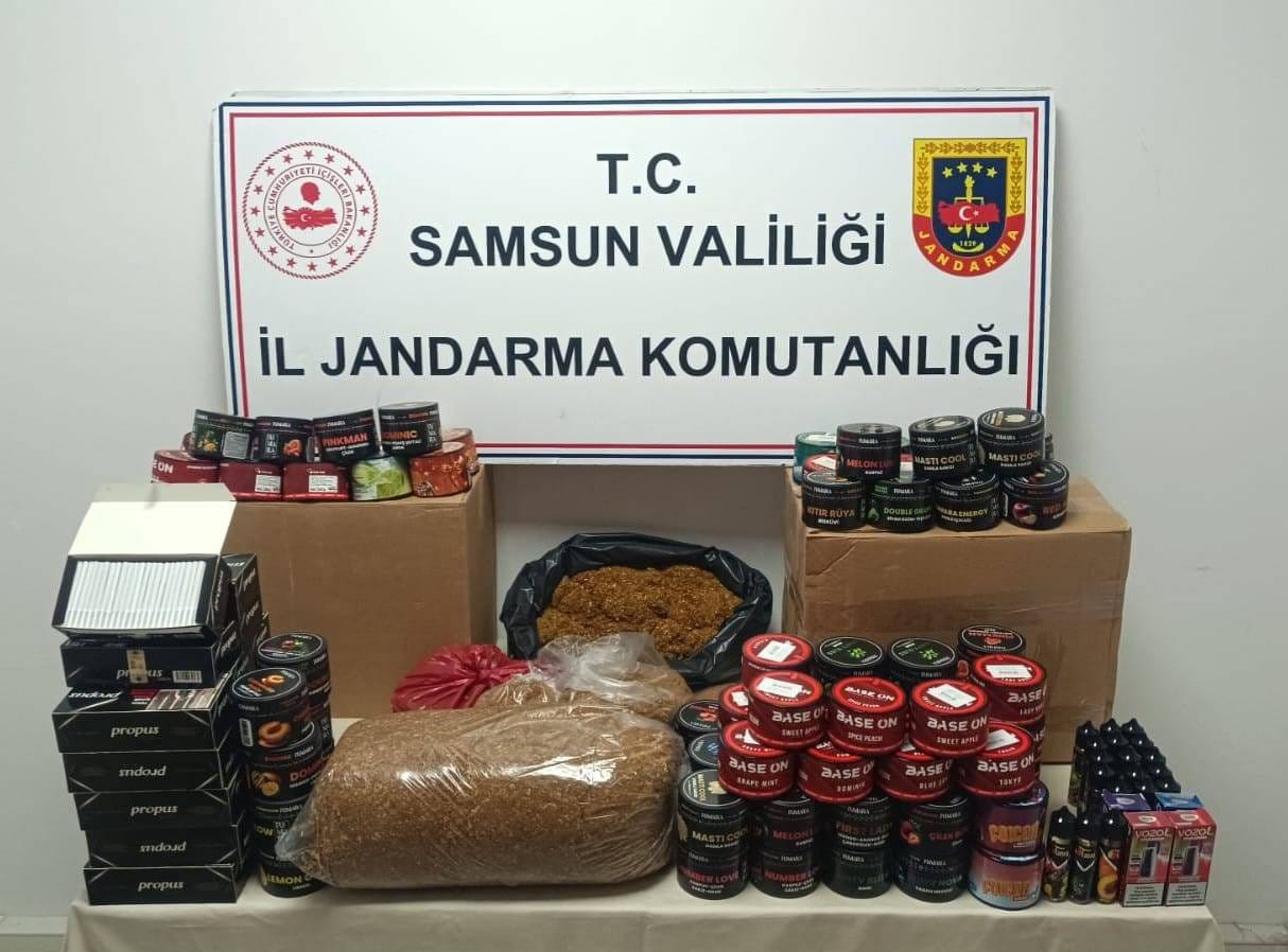 jandarma kacak tutun mamulleri ele gecirdi Y81b3cw8