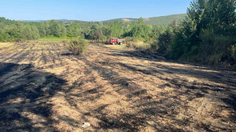 kastamonuda elektrik tellerinin kopmasi sebebiyle ormanlik alanda cikan yangin sonduruldu 7gpQaF3s