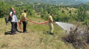 kopan yuksek gerilim hatti teli yangina sebep oldu 9Md7jnO8