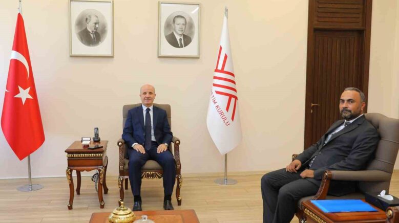 rektor akkayadan yok baskanina ziyaret NNC59sjW