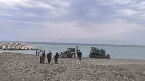 sahilde guneslenen kadini ezerek olumune sebep olan is makinesinin operatoru tutuklandi XFKkpRWB