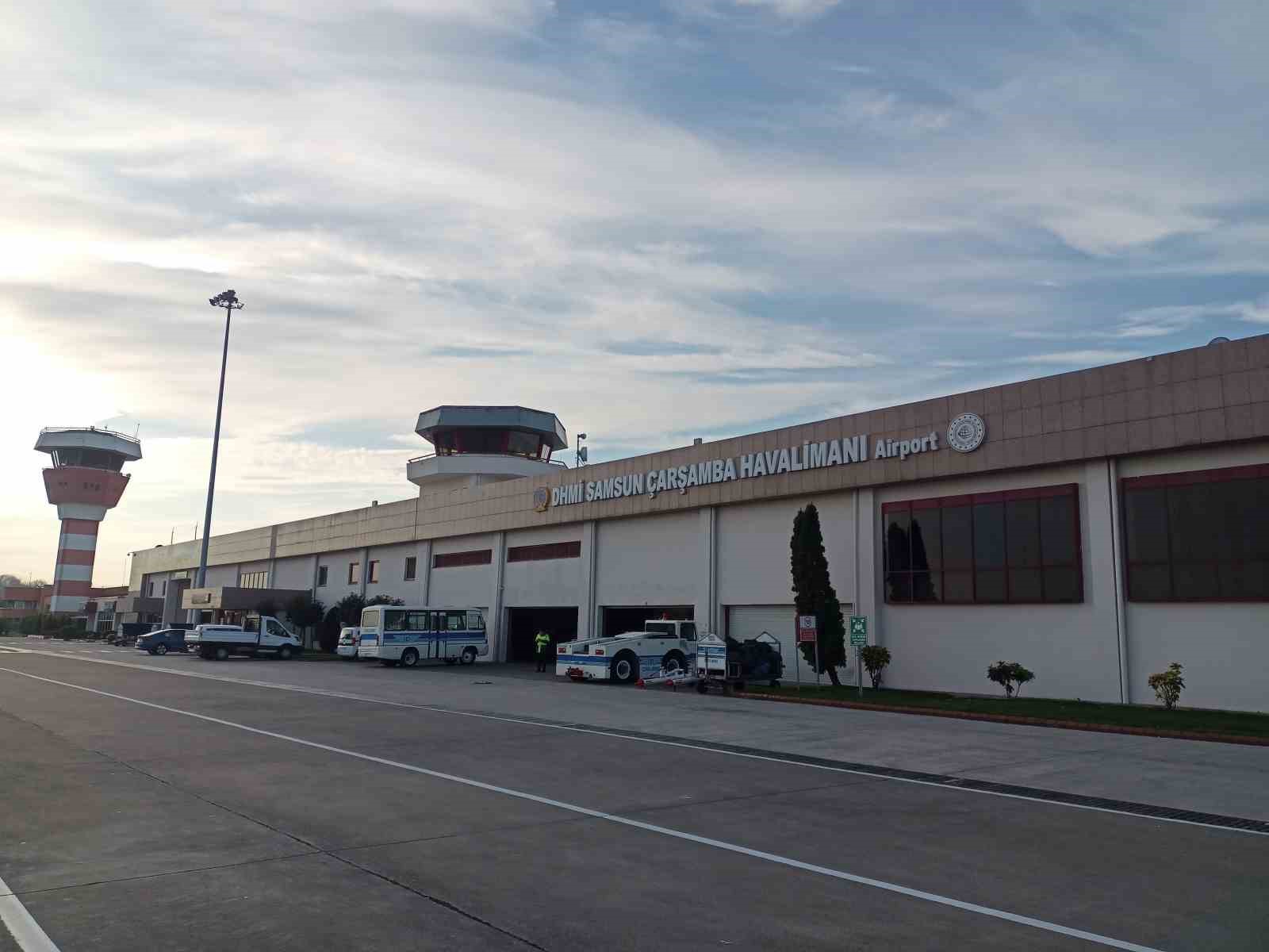 samsun carsamba havalimaninda 6 aylik yolcu sayisi 700 bini gecti MUvzt7Tg