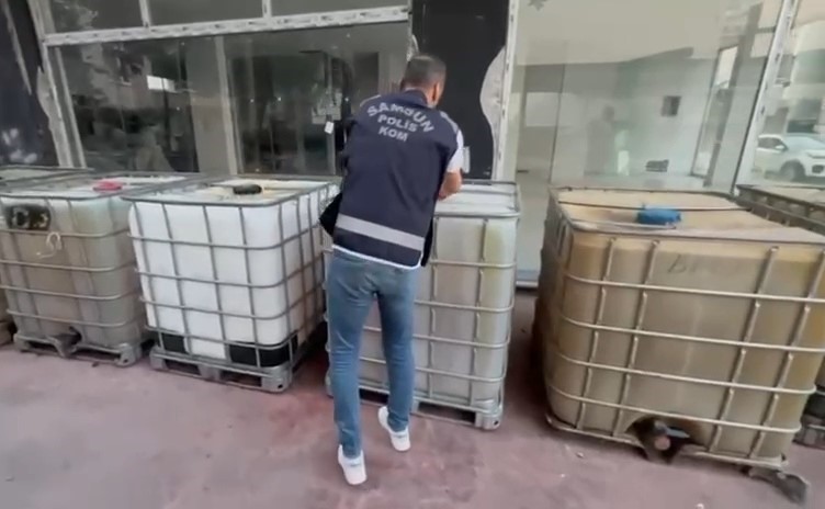 samsunda 11 bin litre kacak motorin ele gecirildi jKf1RXtg