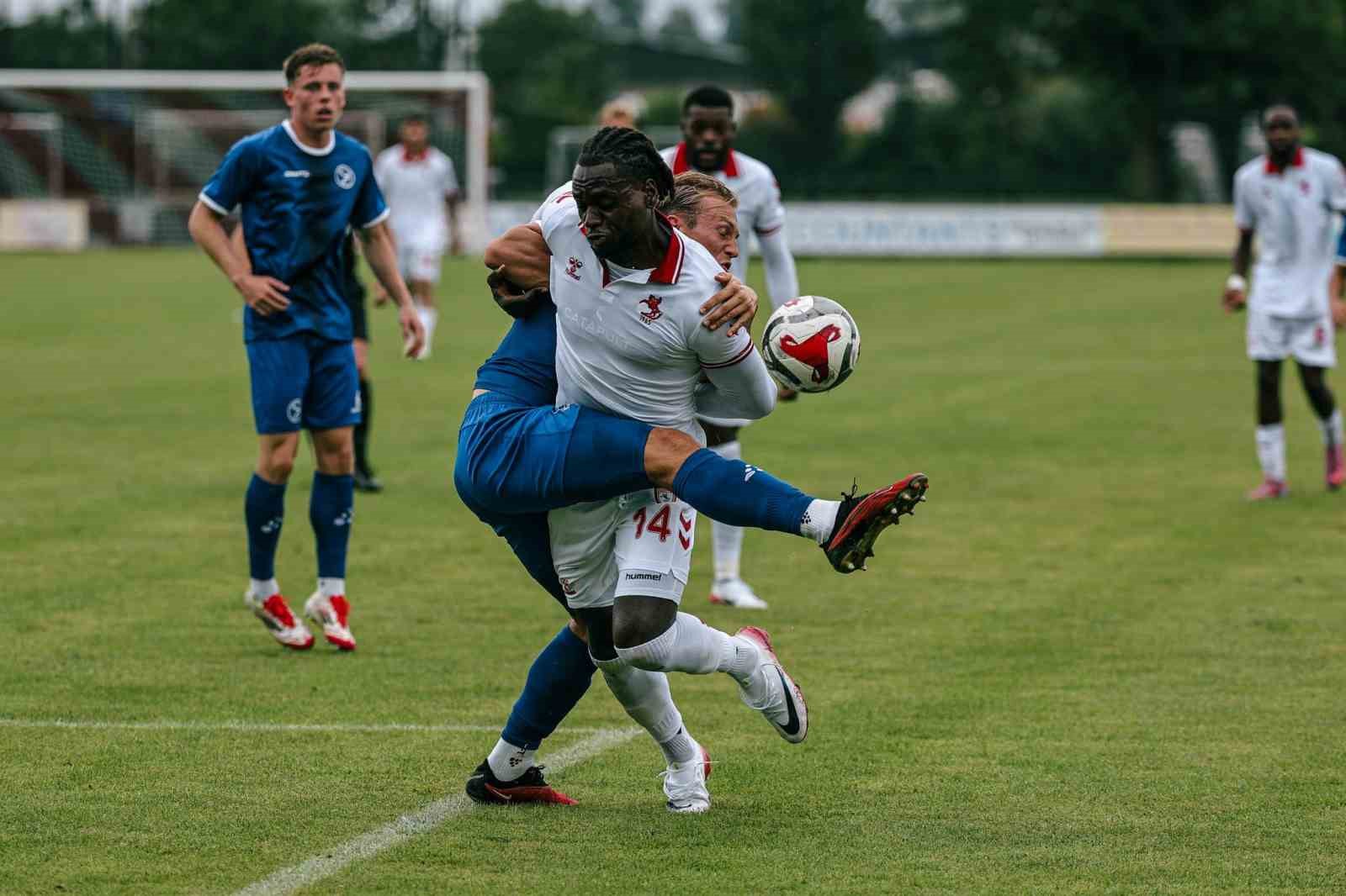 samsunspor hollanda kampini galibiyetsiz kapatti