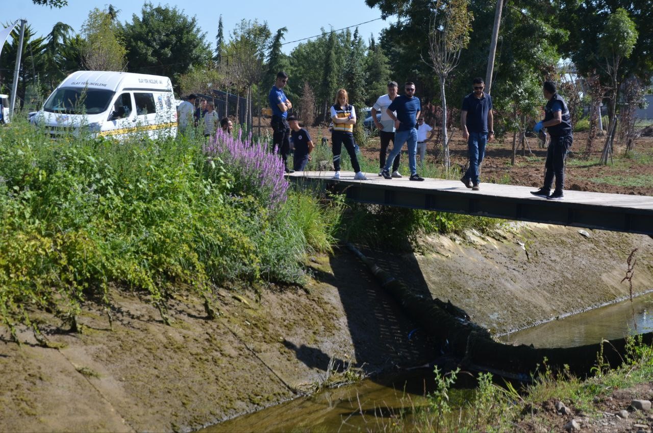 sulama kanalinda kadin cesedi bulundu ENJZLRIS