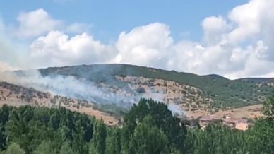 tokattaki yanginda alevler yerlesim alanina ulasmadan sonduruldu y8raZMpn