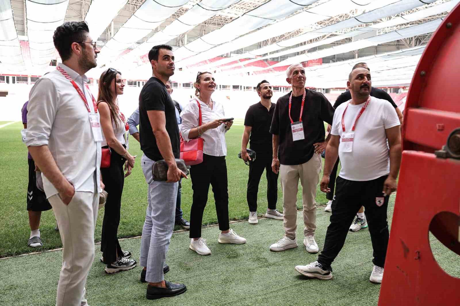 uefa yetkilileri samsunsporun stadini inceledi