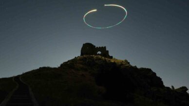 700 yillik kov kalesinde perseid meteor yagmuru buyuledi DC2jkEQv