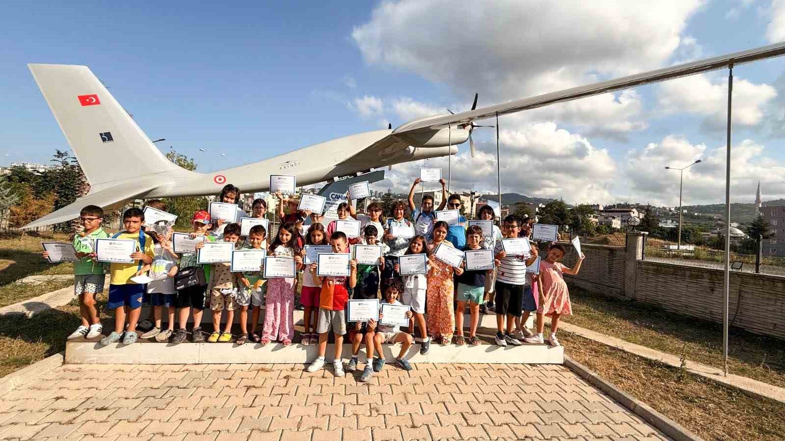 canik ozdemir bayraktar kesif kampusunde bu yaz 13 bin 372 cocuk egitim aldi