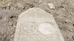 corumda altyapi calismasi sirasinda tarihi mezar tasi bulundu Wcw4ZfUk