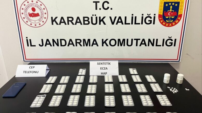 karabukte 353 adet sentetik ecza hap ele gecirildi cWLsQiwP