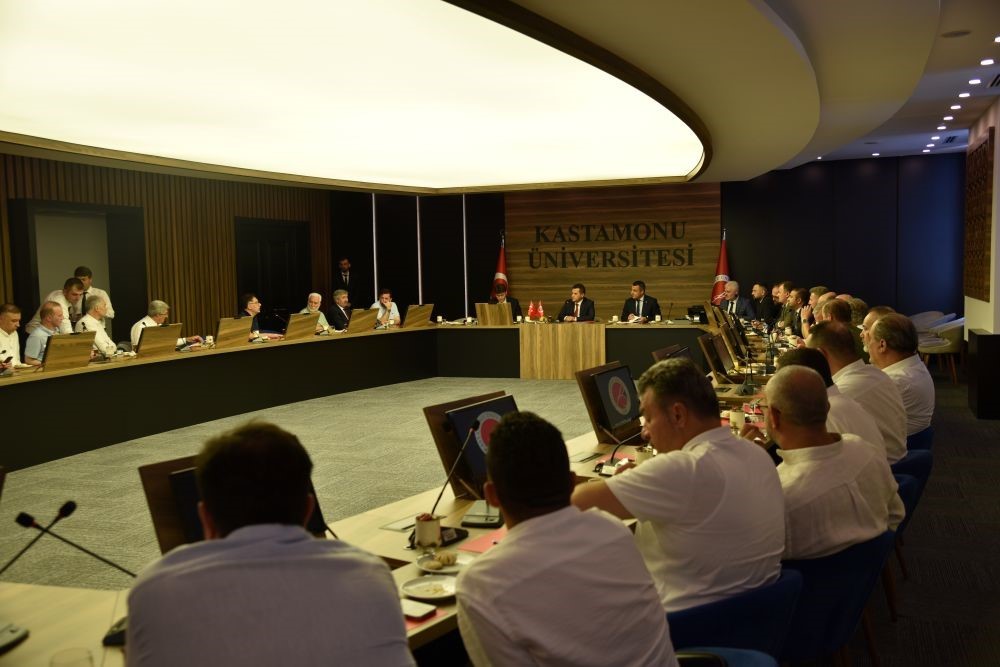 kastamonu universitesinde universite is dunyasi istisare toplantisi gerceklestirildi