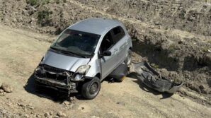 kastamonuda otomobil sarampole dustu 1 yarali NLWYalIx