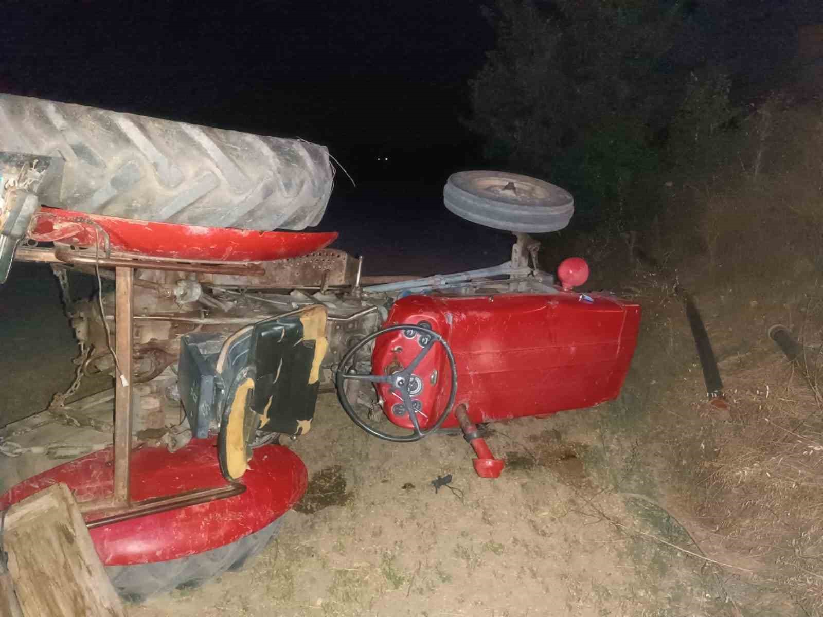 kastamonuda traktor devrildi 2 yarali 5GrvDpua
