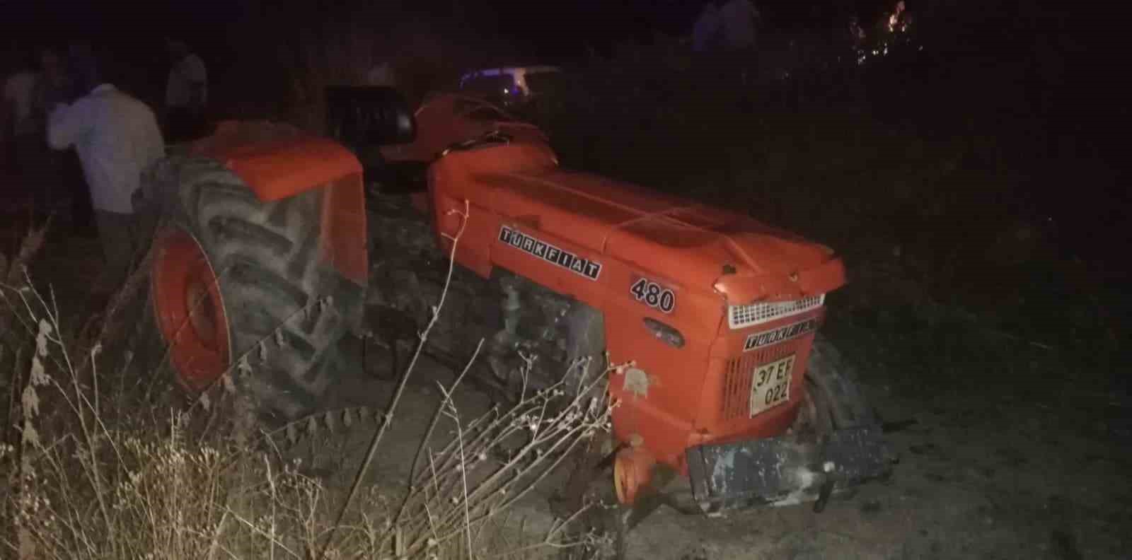 kastamonuda traktor kazasi 1 yarali udSharal