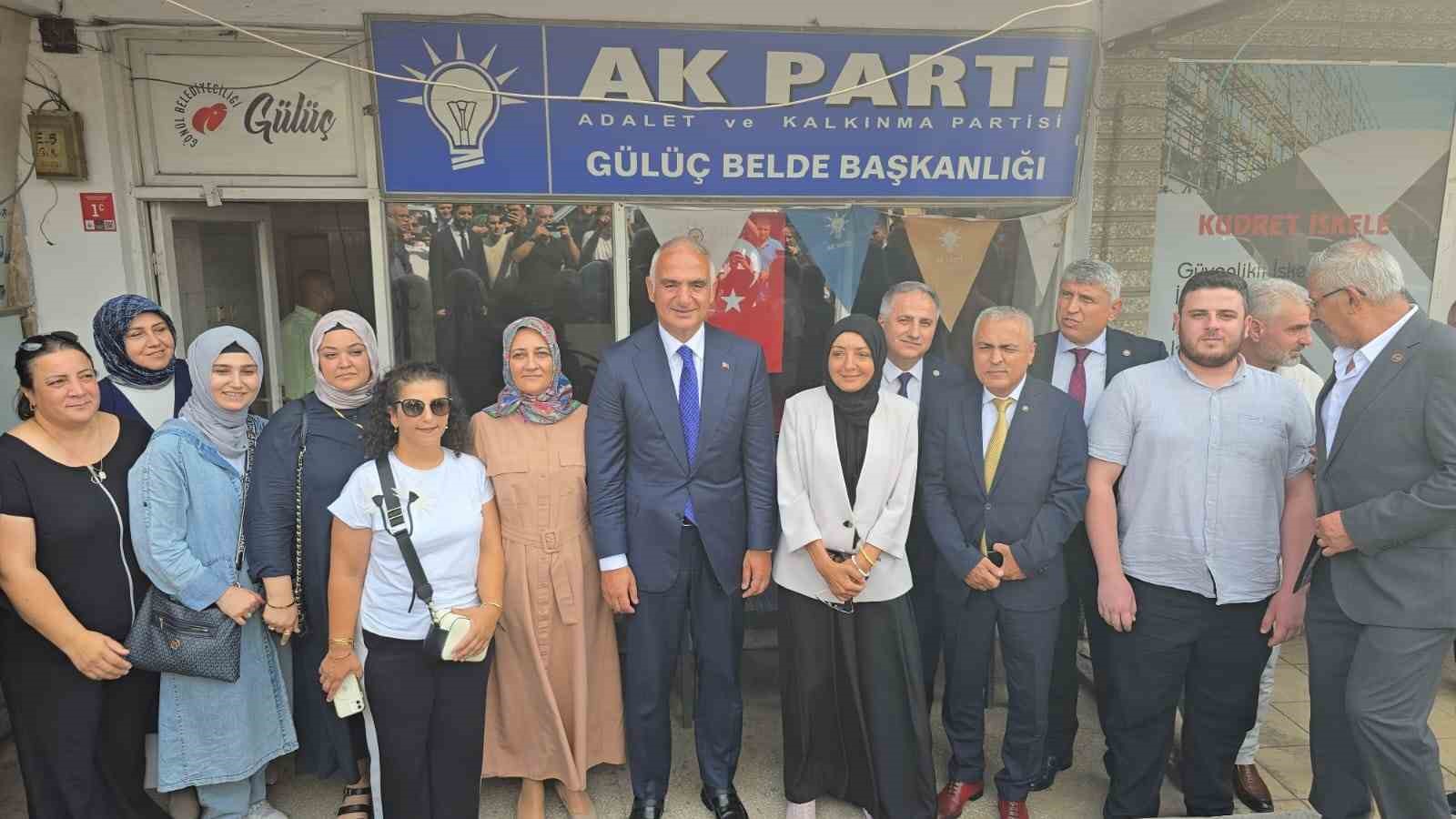 kultur ve turizm bakani ersoy gulucte temaslarda bulundu 1pqqZSLO